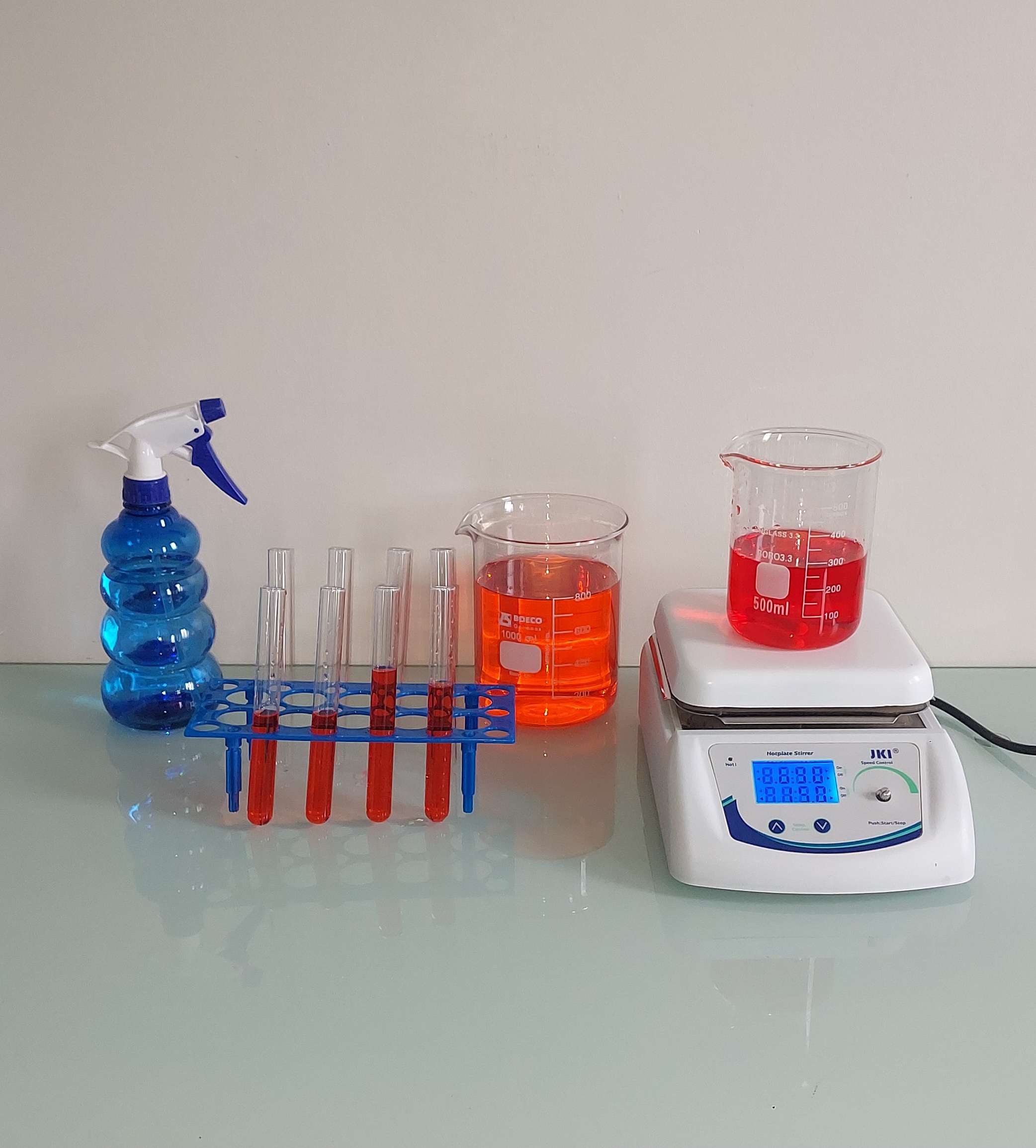 Ensayo de eficacia de plaguicidas en laboratorio